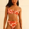 Seashore High Waisted Cheeky Swim Bikini Bottom